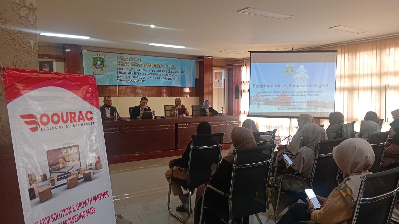 Pelatihan Pemasaran Digital Bersama 80 UMKM Banten