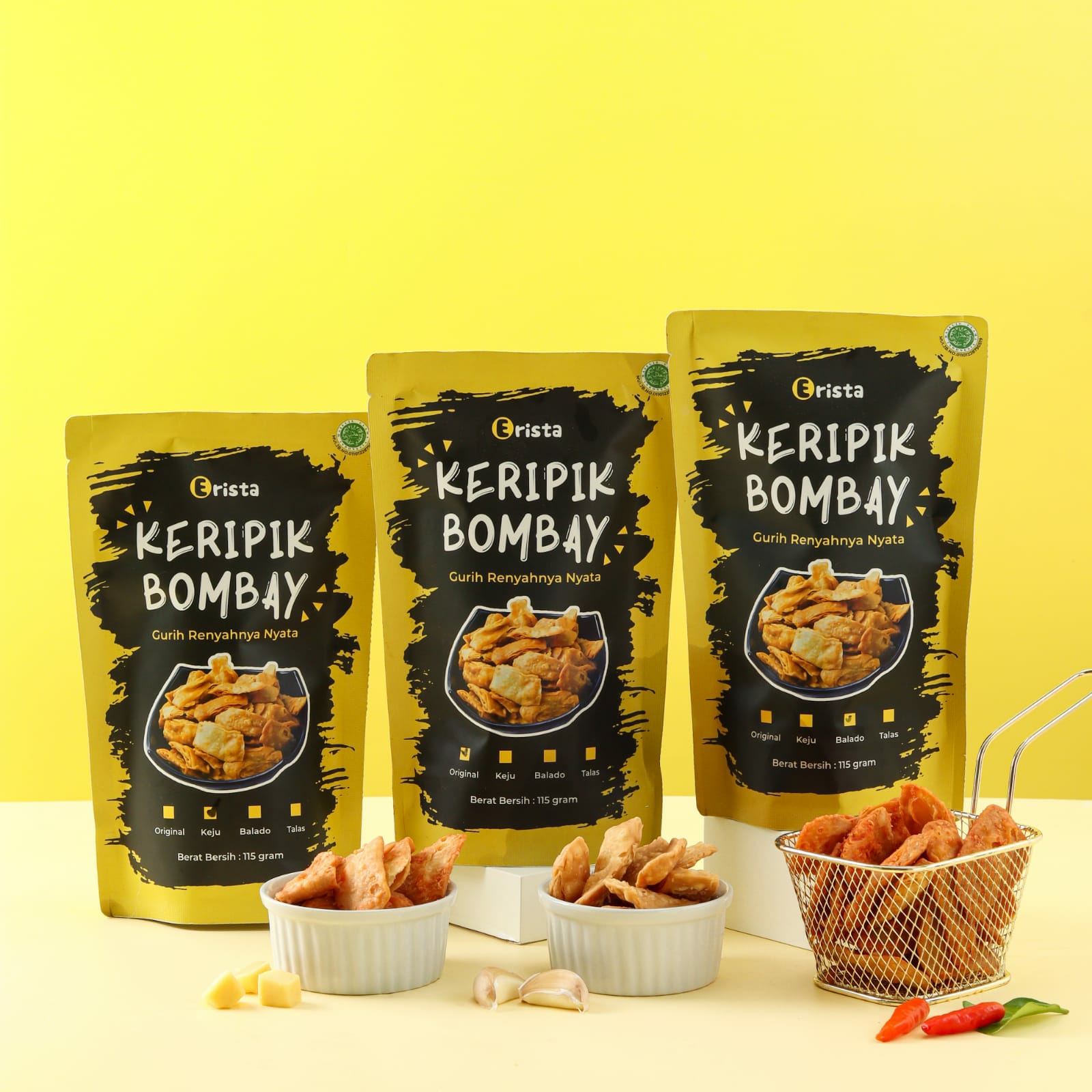 Erista Keripik bombay 