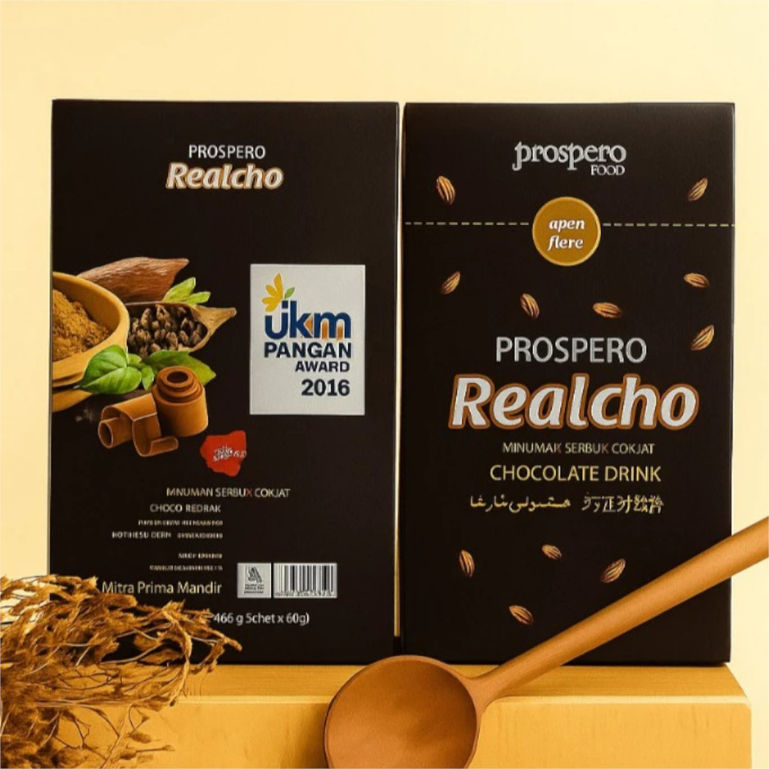 Prospero realcho minuman serbuk chocolate 5x25gr