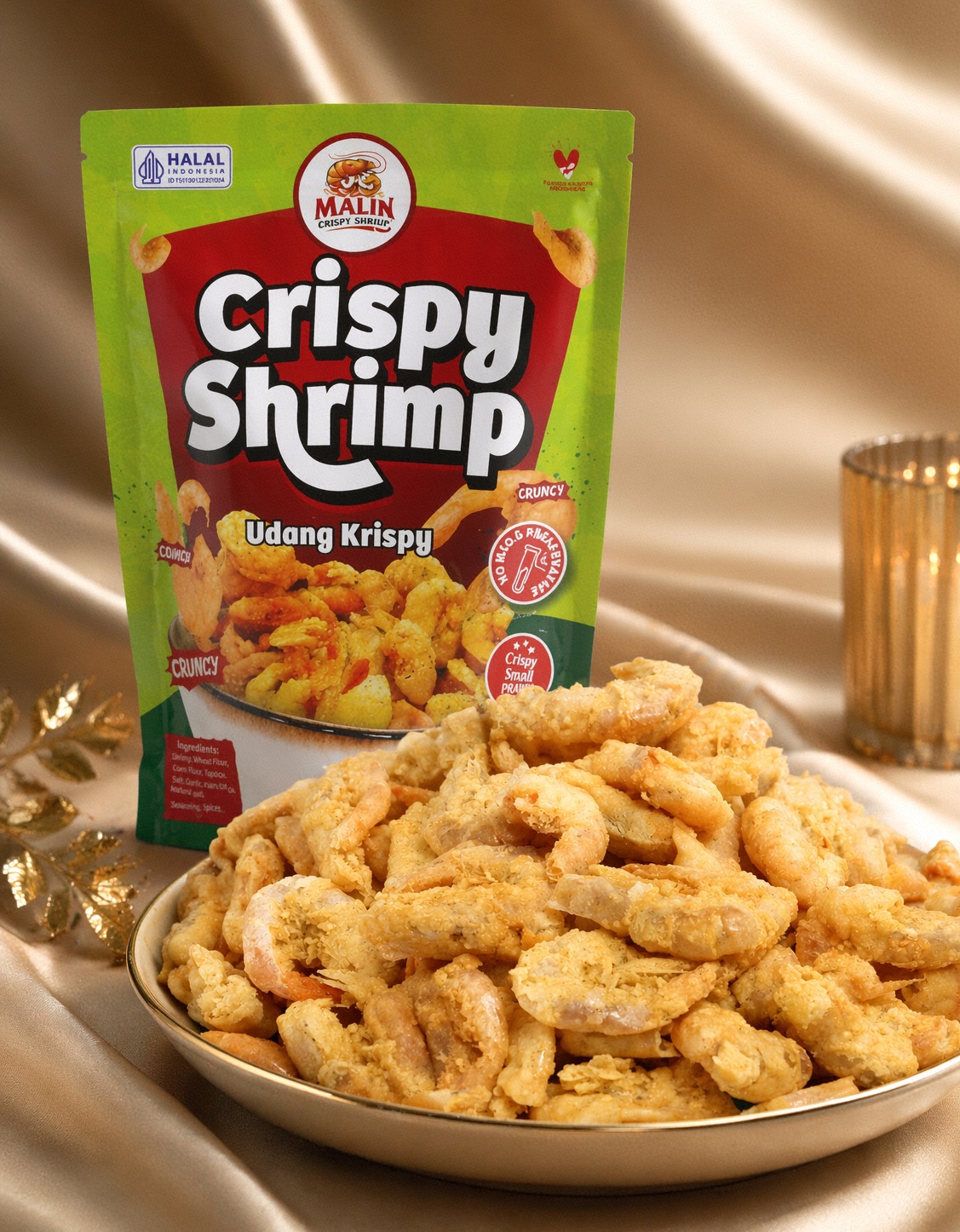 [B2B] Malik crispy shrimp 56x110gr