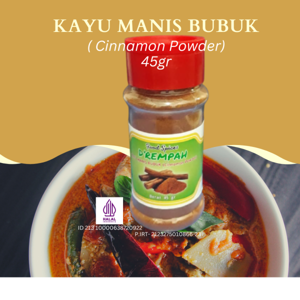 Kayu Manis Bubuk (Cinnamon Powder) 45 gram